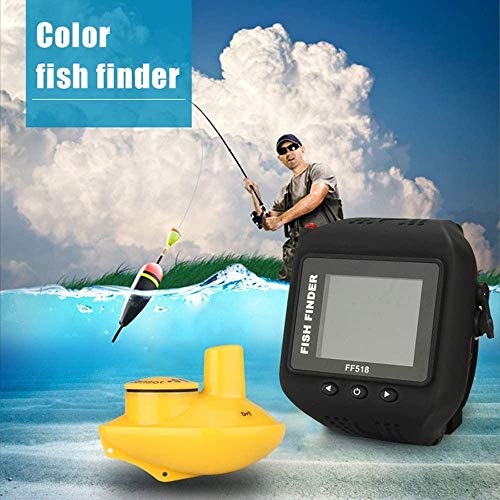 Qchea Fish Finder Recherche De PÊche DÉtecteur De PÊche Smart Smart Emtauve Portable Filler Sonar Sonar Sansar Transcauter For La PÊche À La PÊche À La Courte