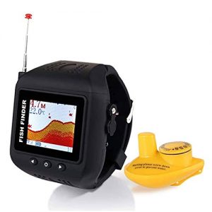 Qchea Fish Finder Recherche De PÊche DÉtecteur De PÊche Smart Smart Emtauve Portable Filler Sonar Sonar Sansar Transcauter For La PÊche À La PÊche À La Courte