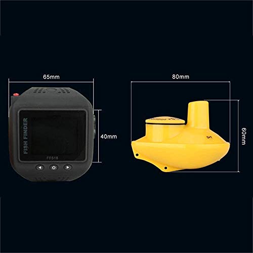 Qchea Fish Finder Recherche De PÊche DÉtecteur De PÊche Smart Smart Emtauve Portable Filler Sonar Sonar Sansar Transcauter For La PÊche À La PÊche À La Courte