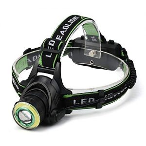 Zgqa-gqa Led Cob Lampe Frontale Phare Rechargeable Usb Tête De La Lampe Torche D’éclairage For 2×18650 Batteries For Headlamp Randonnée En Plein Air Pêche Camping Phare Extérieur